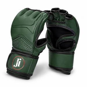 ถุงมือ MMA สำหรับการฝึกซ้อม ประสิทธิภาพสูง แบบเปิดฝ่ามือ ระบายอากาศได้ดี ดีไซน์สวมใส่สบาย พร้อมสายรัดข้อมือที่แน่นหนาสำหรับการฝึกซ้อม - Product Image 4