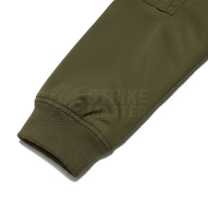 Chaqueta bomber para hombre con estilo y logotipo personalizados, de alta calidad, talla grande, informal. - Product Image 4