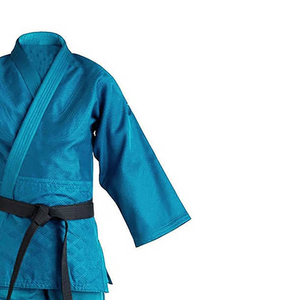 Kimono de Jiu Jitsu Brasileño BJJ 100% Algodón Blanco Corte Holgado con Logotipo Frontal 480g Transpirable para Hombres Adultos - Product Image 3
