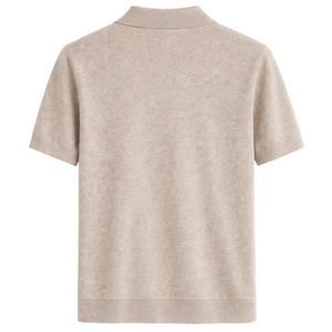 Polo classique en maille pour homme, manches courtes, coton premium, toucher doux, coupe ajustée, décontracté, élégant, pour l'été, respirant, vente en gros - Product Image 6