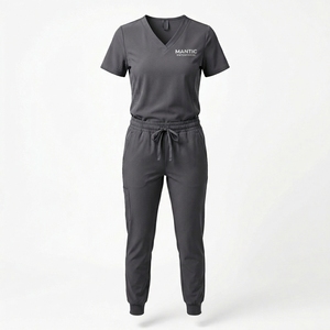 2026 Spandex Custom <b>Doctor</b> Scrubs Suit Hospital Uniforms Medical Nursing Uniform Jogger Nurse Custom Scrubs Uniforms <b>Sets</b> - Product Image 1