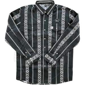 Ropa Occidental Azteca Personalizada para Primavera/Otoño 2026, con Botones Estampados, Resistente al Fuego con Clasificación NFPA 2112, Protección Contra Vapores para Soldadura - Product Image 2