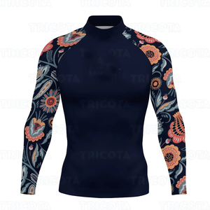 Polyester Spandex Women's MMA Rash Guard <b>Long</b> Sleeve Fitness Compression Shirt - Product Image 1