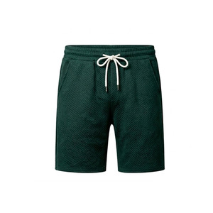 Conjunto de Polo con Cierre de Cremallera y Pantalones Cortos para Hombre, Estampado Geométrico, Secado Rápido, Poliéster, Ropa Casual de Verano, Conjunto Personalizado de 2 Piezas para Hombre - Product Image 4