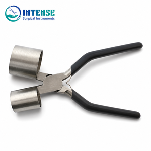 Pince à former concave professionnelle pour la fabrication de bijoux, en acier inoxydable, pour plier et façonner les boucles, avec poignée confortable - Product Image 1