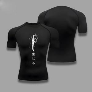 HOMIZON ENTERPRISES HE-CS-01 OEM ODM Support de poignet unisexe personnalisé en Spandex/Polyester, Manches longues ou courtes, Vêtements de sport pour la gym, Logo personnalisable - Product Image 1