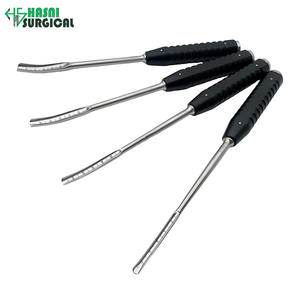 Osteótomos Quirúrgicos Hasni, Cinceles para Huesos, Instrumentos Quirúrgicos Ortopédicos de Acero Inoxidable con Mango de Aluminio, Rectos y Curvos de 6mm-12mm - Product Image 5