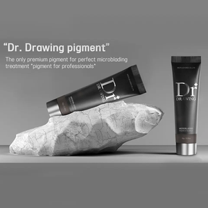 ฉลากส่วนตัว [Deep Black] เม็ดสีสักคิ้วริมฝีปากคุณภาพดีที่สุดปลอดภัยสําหรับเครื่อง Microblading ผลิตในประเทศเกาหลี - Product Image 3