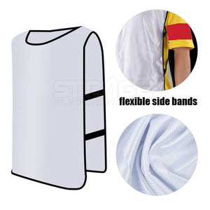 Chaleco de Fútbol Profesional Ligero, Transpirable, que Absorbe la Humedad, Ecológico, Unisex, 100% Poliéster, Costuras Duraderas, Brazales Flexibles - Product Image 2