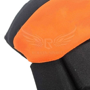 Gants de hockey sur glace en cuir de haute qualité, rembourrés et souples, à doigts entiers, avec sangle de poignet réglable, protection UV, fermeture à lacets, équipement sportif - Product Image 5