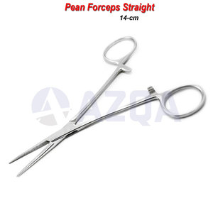 Pinza Hemostática de Acero Inoxidable, Recta, con Bloqueo, para Arterias, Instrumento Quirúrgico Dental de Primera Calidad - Product Image 3