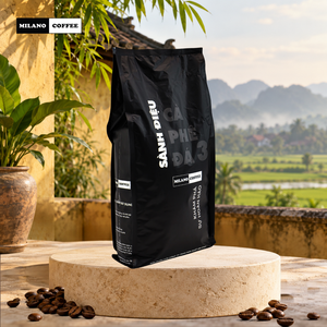 Café Molido Premium Milano Vietnam Arabica, Tueste Intenso, Sabor Amargo, con Mantequilla y Sal, Venta al por Mayor, OEM, ODM - Product Image 6