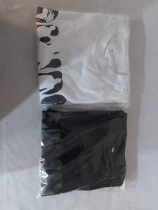 T-shirt à manches courtes en coton de haute qualité pour hommes, grande taille, coupe ample, bouffée lourde, impression, t-shirt à épaules tombantes - Product Image 4