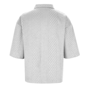 Chemises sans manches décontractées pour hommes grandes tailles, respirantes, à séchage rapide, en tricot lavé, avec logo frontal, de haute qualité - Product Image 3