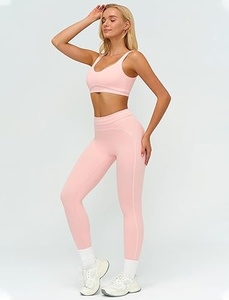Ensemble de vêtements de sport pour femme, haute élasticité, léger, pour la course à pied et la gym - Product Image 4
