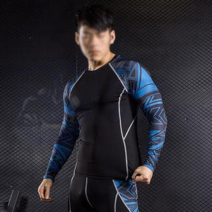 ชุดแรชการ์ดผู้ชายขายดี คุณภาพสูง ใส่สบาย แขนยาว เนื้อผ้านุ่ม ระบายอากาศได้ดี ทรงเข้ารูป น้ำหนักเบา ดีที่สุด - Product Image 5