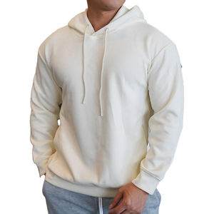 Nouveautés : Sweat-shirts à capuche zippés gris pour hommes, coupe ample, en tissu peigné imprimé, personnalisables et de haute qualité, pour la mode printemps. - Product Image 4