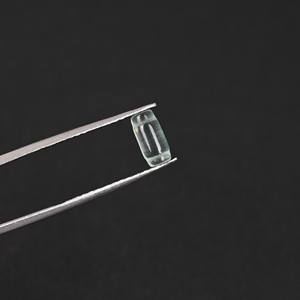 Aigue-marine de qualité supérieure, pierre précieuse hydro-synthétique, forme balle 8x4mm, 1,15 carats, Ishu Gems, personnalisable pour la joaillerie - Product Image 2