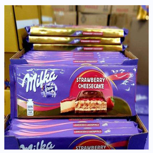 Chocolate con leche Milka, dulce y delicioso, disponible en todos los sabores, 100g, en venta. - Product Image 5