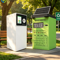 Distributeur automatique de recyclage de bouteilles sur mesure, distributeur automatique de recyclage commercial