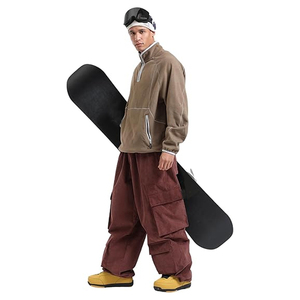 Pantalones de Esquí Nuevos de Invierno para Mujer y Hombre, Overoles Multibolsillos, Resistentes al Viento, Impermeables, Transpirables, Cálidos, Pantalones Holgados para Snowboard - Product Image 2