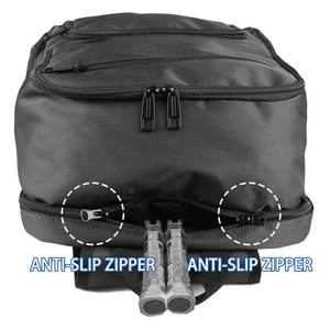 Sac à dos de padel à structure simple avec fermeture éclair, pour le rangement - Product Image 4