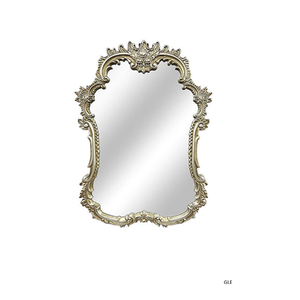 Top Quality Framed Home Decorative Wall Mounted Mirror Square Shaped <b>Antique</b> Style Border Metal <b>Frame</b> Mirror - Product Image 2
