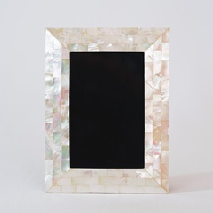 Picture <b>frame</b> from mother of pearl shell ivory color small medium <b>large</b> various size photo <b>frames</b> - Product Image 1