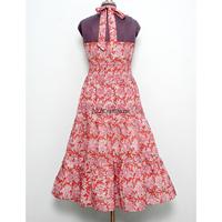 Robe longue smockée en coton naturel écologique de qualité supérieure, sexy, à épaules dénudées, pour femme, idéale pour les tenues décontractées et les soirées.