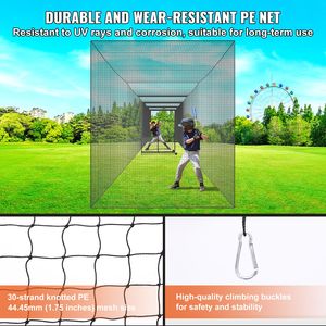 Rete Professionale Portatile per Allenamento di Baseball e Softball, Attrezzatura per Pratica di Battuta - Product Image 3