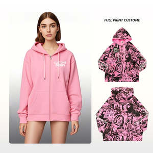 Sudadera con Capucha Extra Grande de Doble Capa de Forro Polar de Poliéster/Algodón, Ligera, Transpirable, Antiarrugas y Ecológica de Alta Calidad para Hombre - Product Image 4