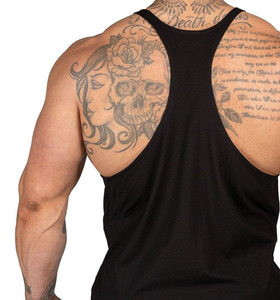 <b>Mens</b> OEM And ODM Stringer <b>Singlet</b> Lightweight Breathable Gym Workout Tank Top <b>for</b> Fitness Training Bodybuilding Sportswear - Product Image 5