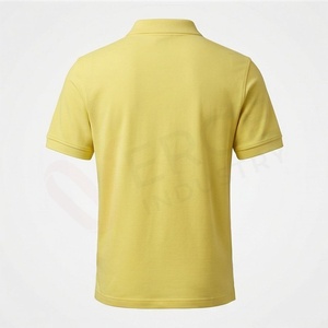 Men's <b>Navy</b> <b>Blue</b> Short Sleeve 100% Polyester Pique for <b>Shirt</b> Casual Breathable Anti-Wrinkle Regular Fit Solid Knitted Design - Product Image 2