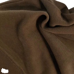 Sweat-shirt à capuche marron pour femme, pull à manches régulières, style décontracté streetwear, personnalisable OEM - Product Image 6