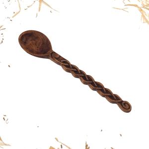Cuchara de Té de Madera Ecológica Hecha a Mano, Cuchara para Café/Azúcar, Apta para Lavavajillas, Diseño Moderno, Utensilio de Cocina Natural Reutilizable - Product Image 6