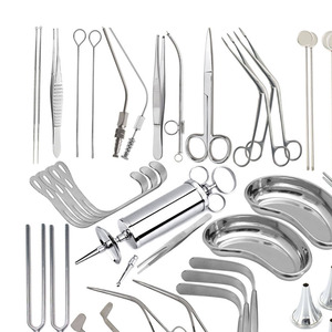 Ensemble d'instruments chirurgicaux ORL en acier inoxydable de haute qualité, 39 pièces, pour l'examen du visage, de la gorge et du cou, et la chirurgie intermédiaire manuelle - Product Image 4