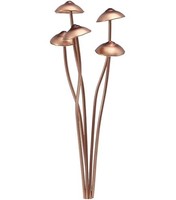 Piquet de jardin décoratif en métal galvanisé, sculpture florale pour la décoration de pelouse