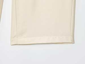 Pantalon décontracté pour femme à taille haute, coupe décontractée, jambe large, taille élastique avec cordon de serrage, longueur au sol - Product Image 2