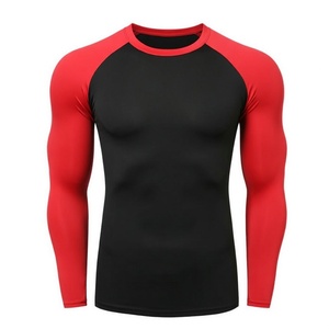 Custom MMA BJJ Rash Guard <b>Compression</b> <b>Shirt</b> UPF50+ Spandex/Polyester Full Sleeve Training Workout Athletic Wear Bulk Wholesale - Product Image 6