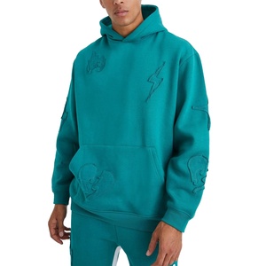 ชุดวอร์มสวมหัวแบบพรีเมี่ยมสำหรับผู้ชายชุดวอร์มแบบสวมหัวพิมพ์ลายแบบกำหนดเอง - Product Image 3