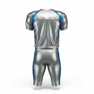 Uniforme de football américain de qualité professionnelle, couleur personnalisée, coutures renforcées, tissu hautement extensible pour une agilité maximale - Product Image 2