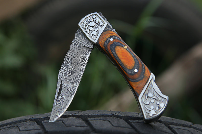Orange Pakka Wood