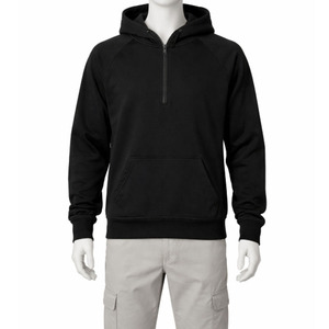 เสื้อฮู้ดซิปครึ่งตัว แขนเสื้อแบบแร็กแลน ผ้าฟลีซ ขายส่ง เสื้อฮู้ดซิปครึ่งตัว ผ้าฝ้าย 100% เฟรนช์เทอร์รี่ เสื้อฮู้ดลำลอง - Product Image 5