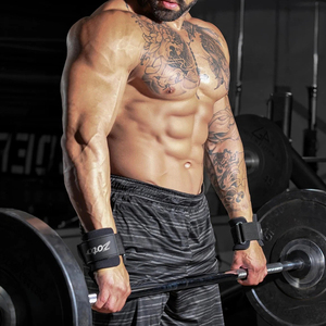 Crochets de levage antidérapants pour la musculation, crochets en acier recouverts de caoutchouc pour les tractions, accessoires de musculation pour hommes et femmes - Product Image 5
