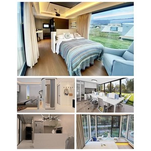 บ้านสำเร็จรูปโครงสร้างเหล็กทนลมแรง รูปทรงแคปซูลอวกาศ - Product Image 3