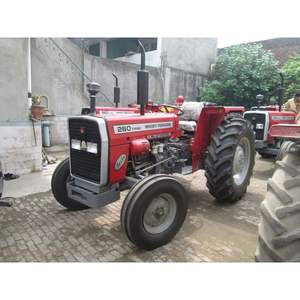 Tractor Massey Ferguson turboalimentado MF 260 2WD 60 HP con sistema de frenado mecánico de bajo mantenimiento para Se agrícola de Kenia - Product Image 4