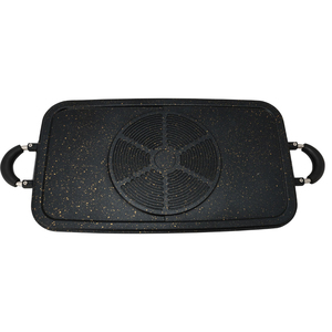 <b>Large</b> Size Non Stick Grill Pan Suitable For Family <b>Cooking</b> And Delicious Healthy Grilled Recipes - Product Image 2
