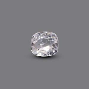 Lab-Created Brilliant Cut White Zircon 4.05 Carat Loose Gemstone for Fine Jewelry - Product Image 1