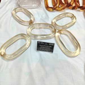 Cadena de Eslabones de Resina Epoxi Transparente Grande y Colorida para Decoración de Pared, Proyectos DIY, Cortina Divisoria de Habitación con Diseño de Ángel Personalizable - Product Image 5