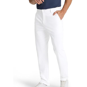 Pantalones de Vestir de Golf para Hombre, Corte Clásico, Tela Elástica, Ligeros, Casuales, con Bolsillos - Product Image 1
